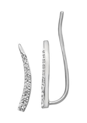 Belk & Co 1/6 ct. t.w. Diamond Earrings in 14K White Gold