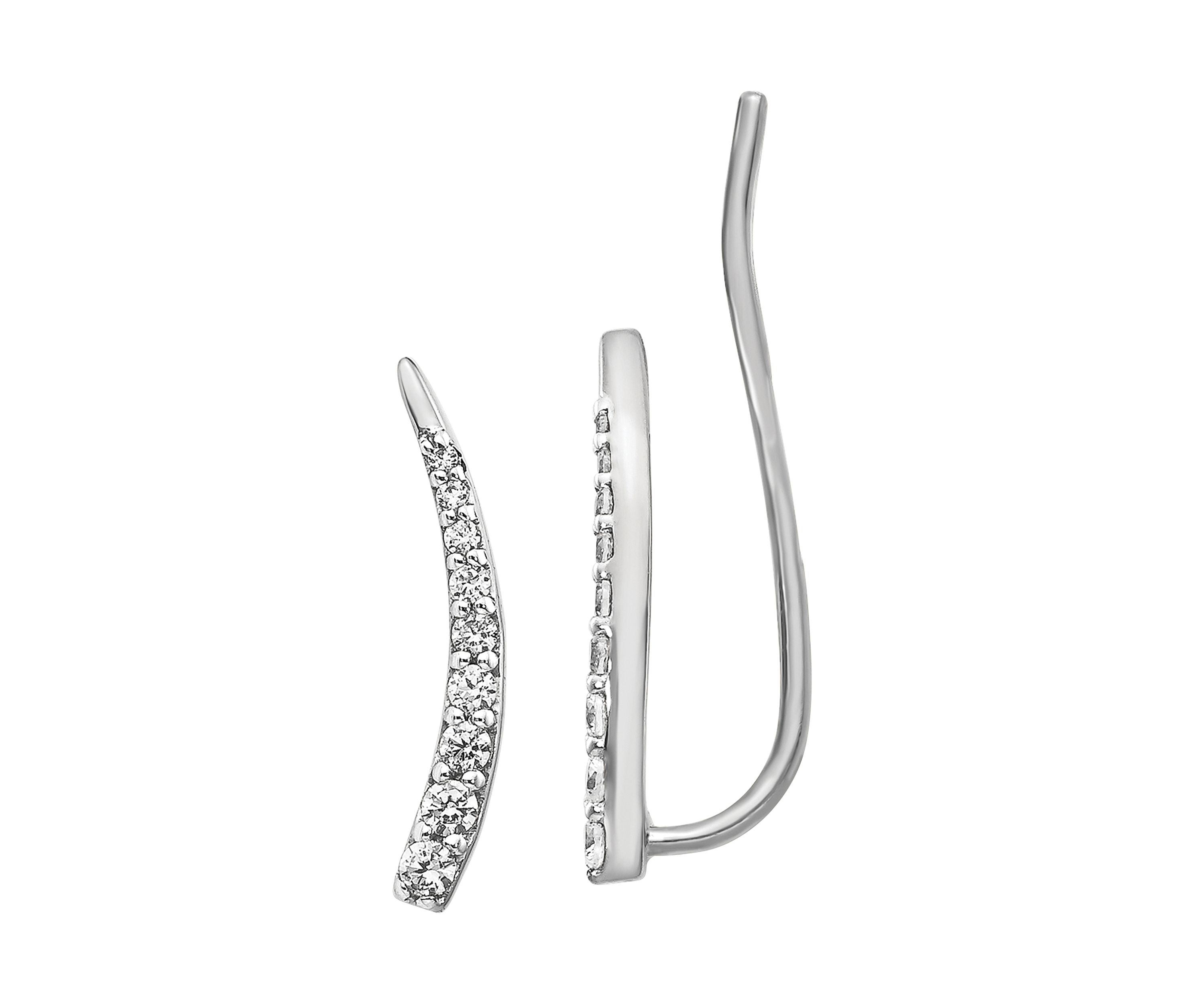 1/6 ct. t.w. Diamond Earrings in 14K White Gold