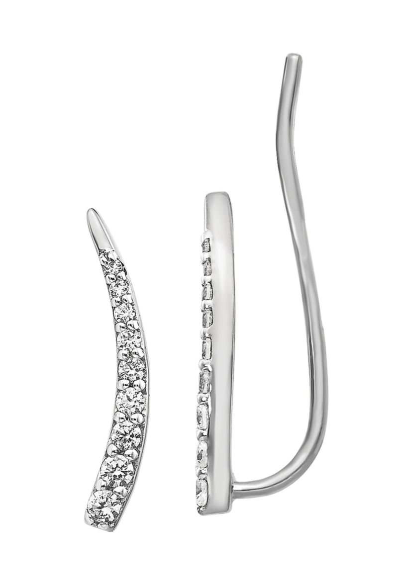 1/6 ct. t.w. Diamond Earrings in 14K White Gold