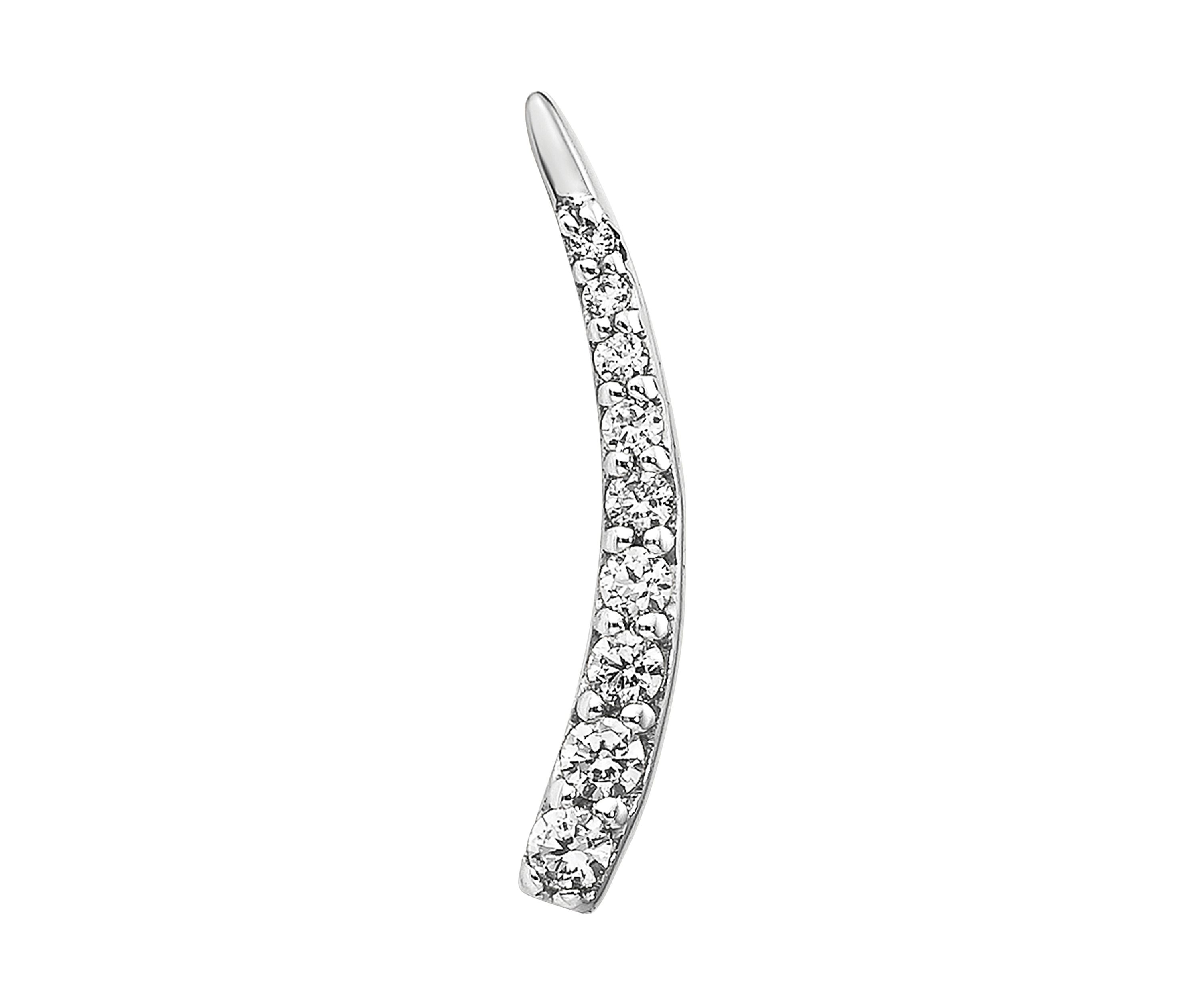 1/6 ct. t.w. Diamond Earrings in 14K White Gold