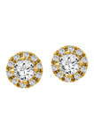 1.04 ct. t.w. Lab Grown Diamond Earrings in 14K Yellow Gold