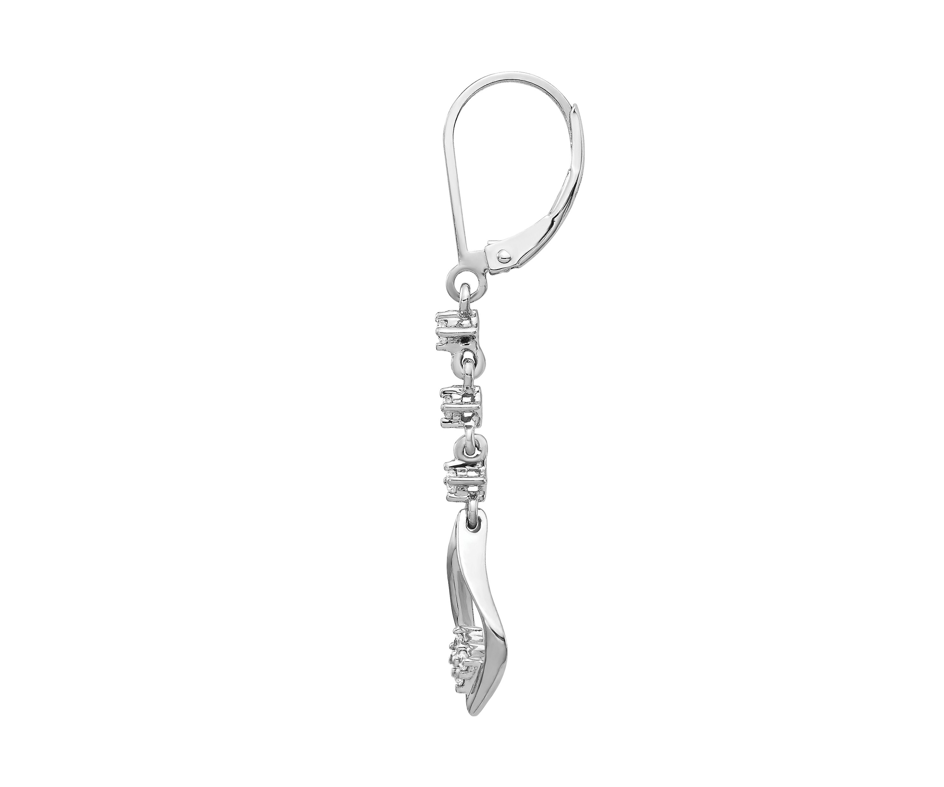 1/5 ct. t.w. Lab Grown Diamond Earrings in 14K White Gold