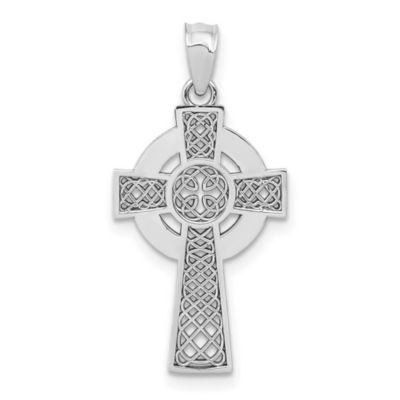 Belk & Co 14K White Gold Celtic Cross Pendant