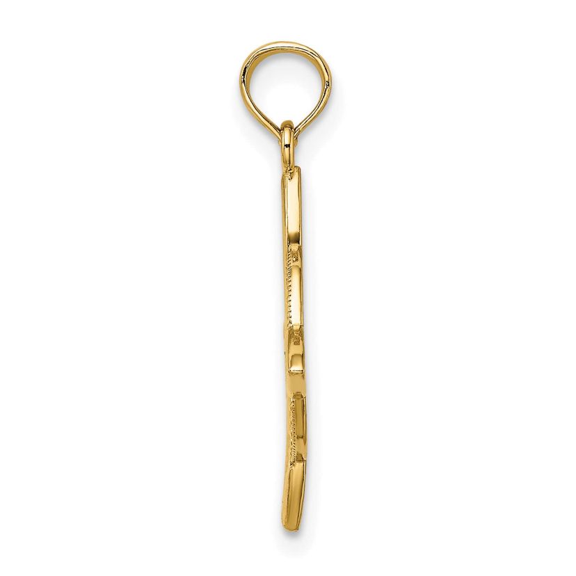 14K Gold Small Celtic Eternity Knot Charm