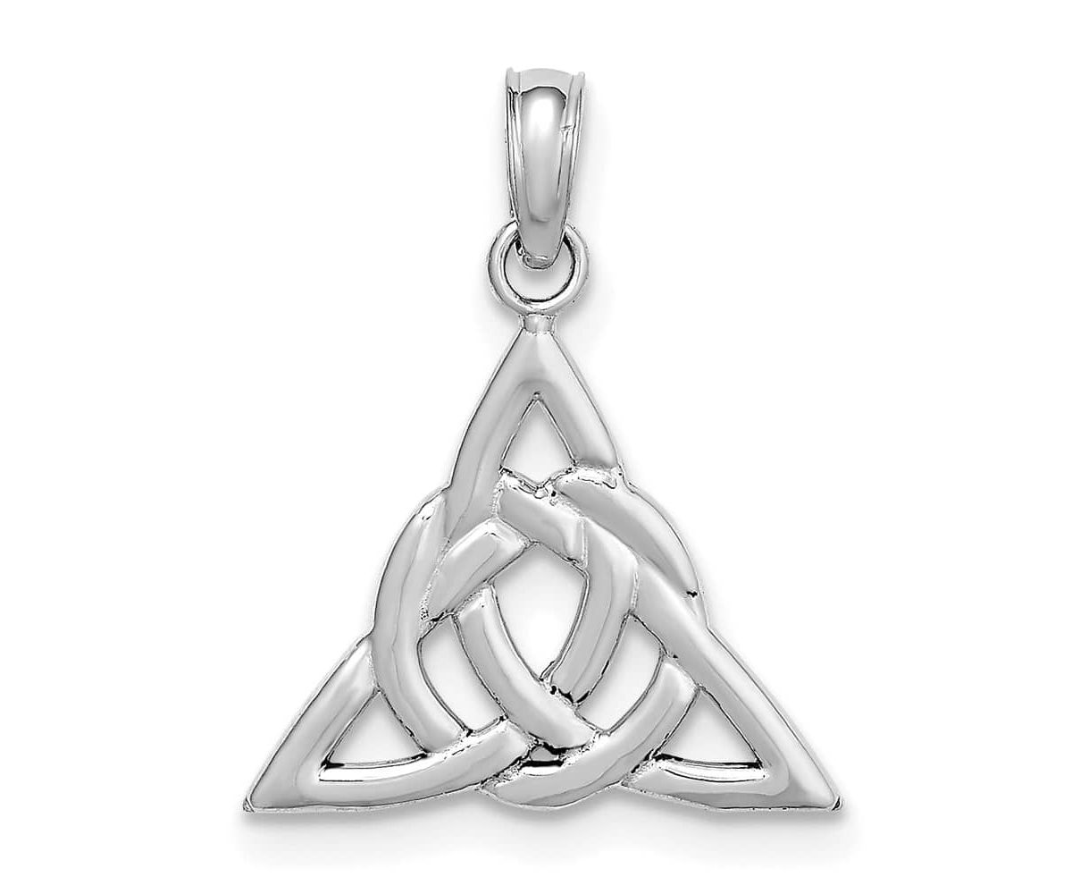 14K Gold Small Celtic Trinity Knot Charm