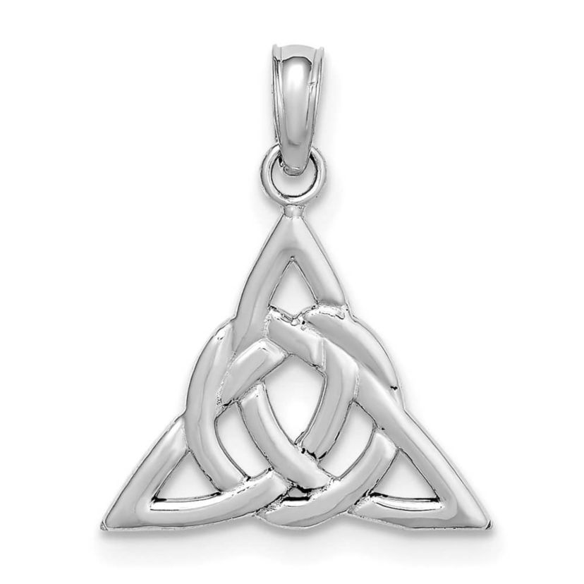 14K Gold Small Celtic Trinity Knot Charm
