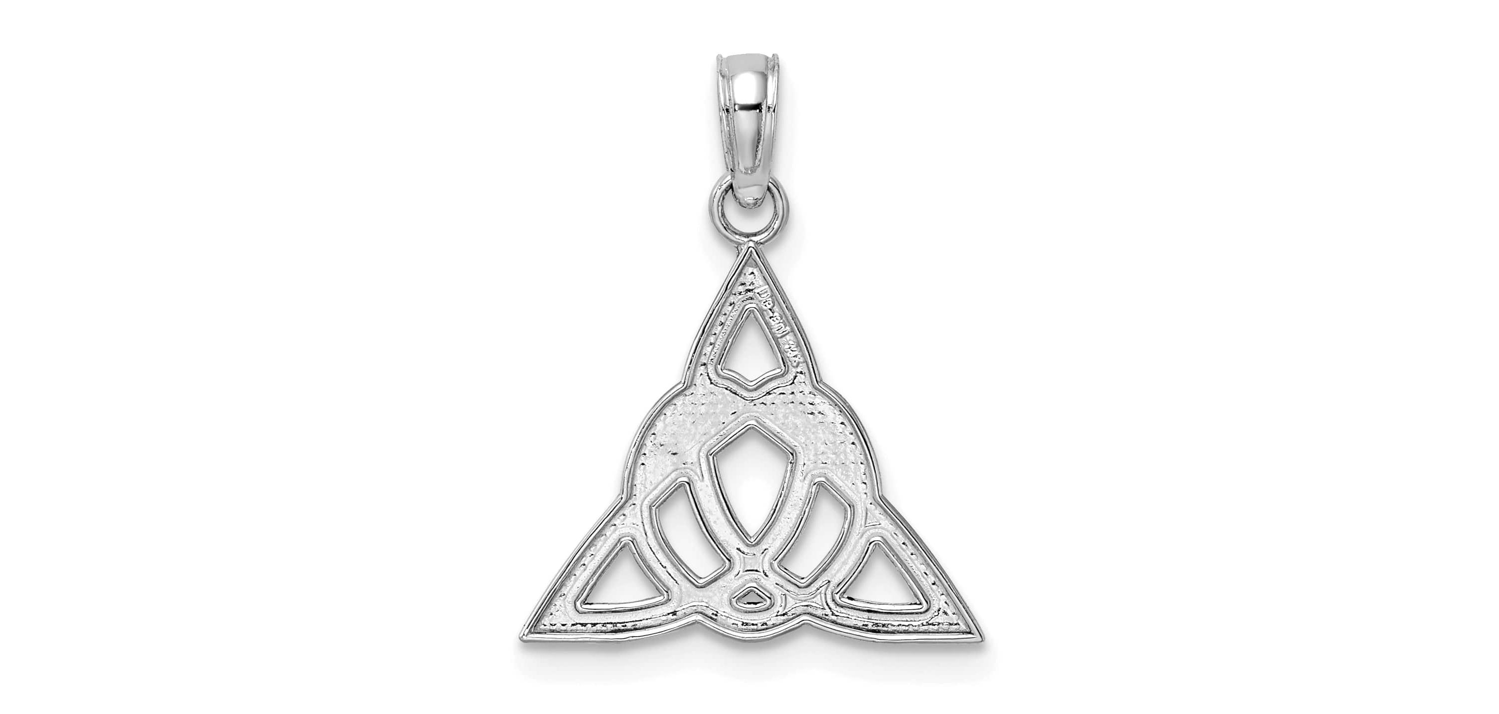 14K Gold Small Celtic Trinity Knot Charm