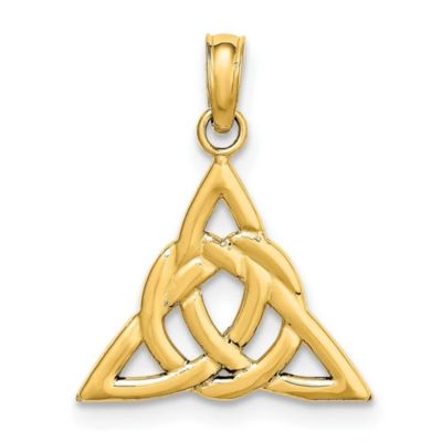 Belk & Co 14K Gold Small Celtic Trinity Knot Charm
