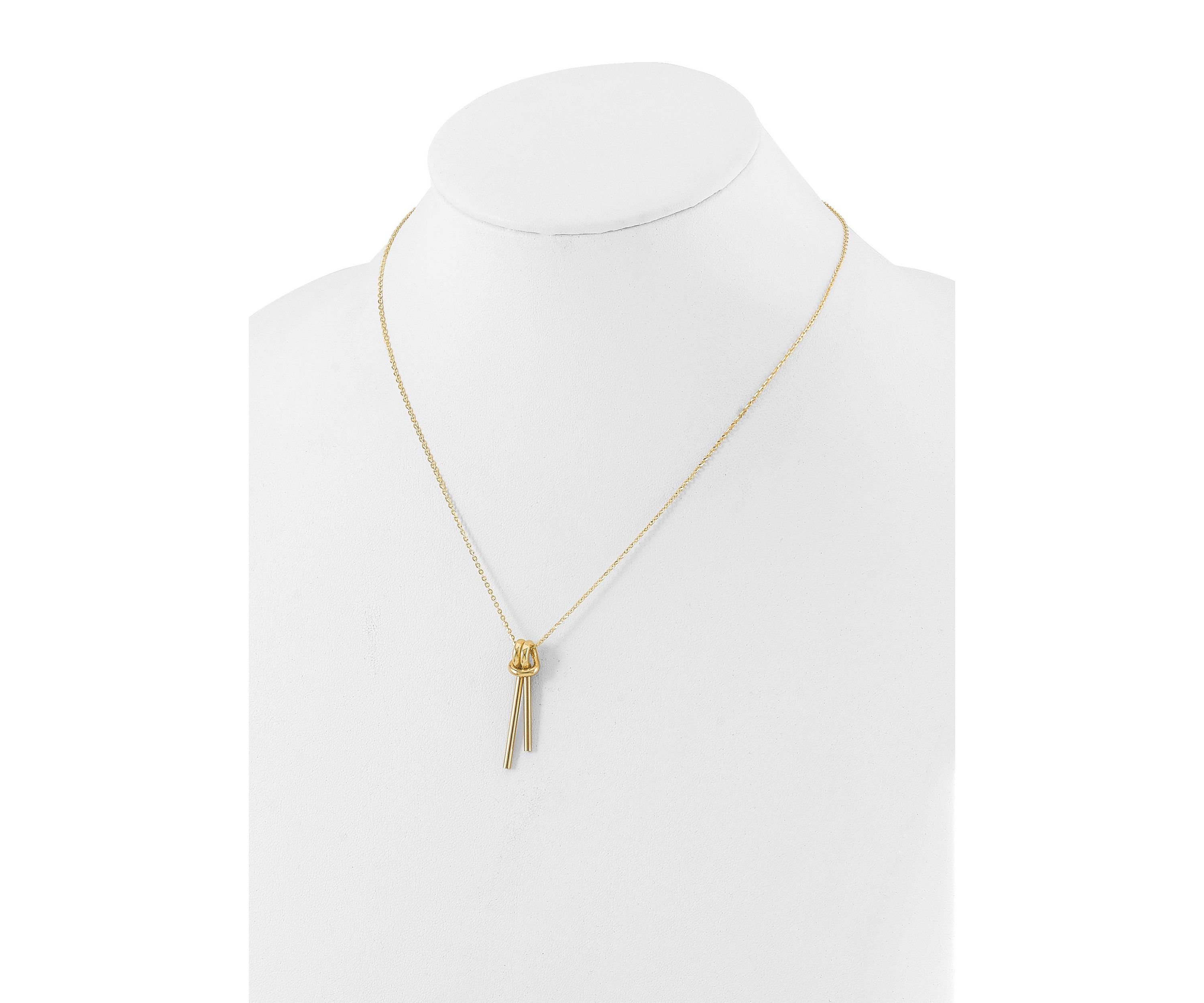 14K Yellow Gold Polished Necklace