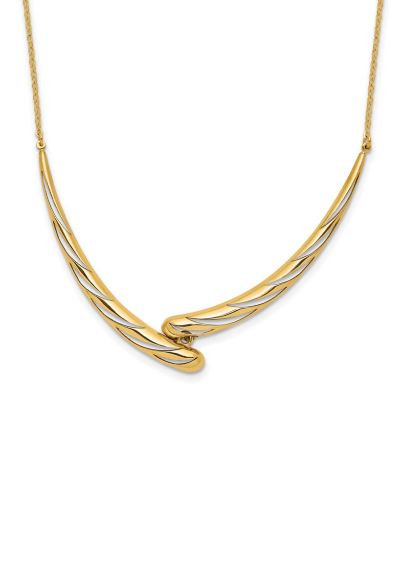 14K Yellow Gold Polished Necklace