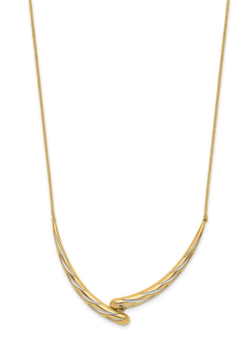 14K Yellow Gold Polished Necklace