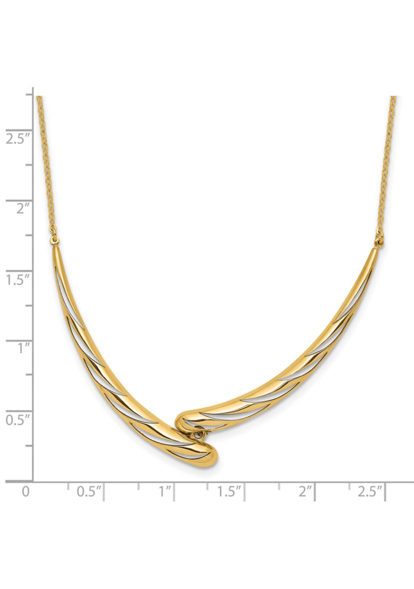 14K Yellow Gold Polished Necklace