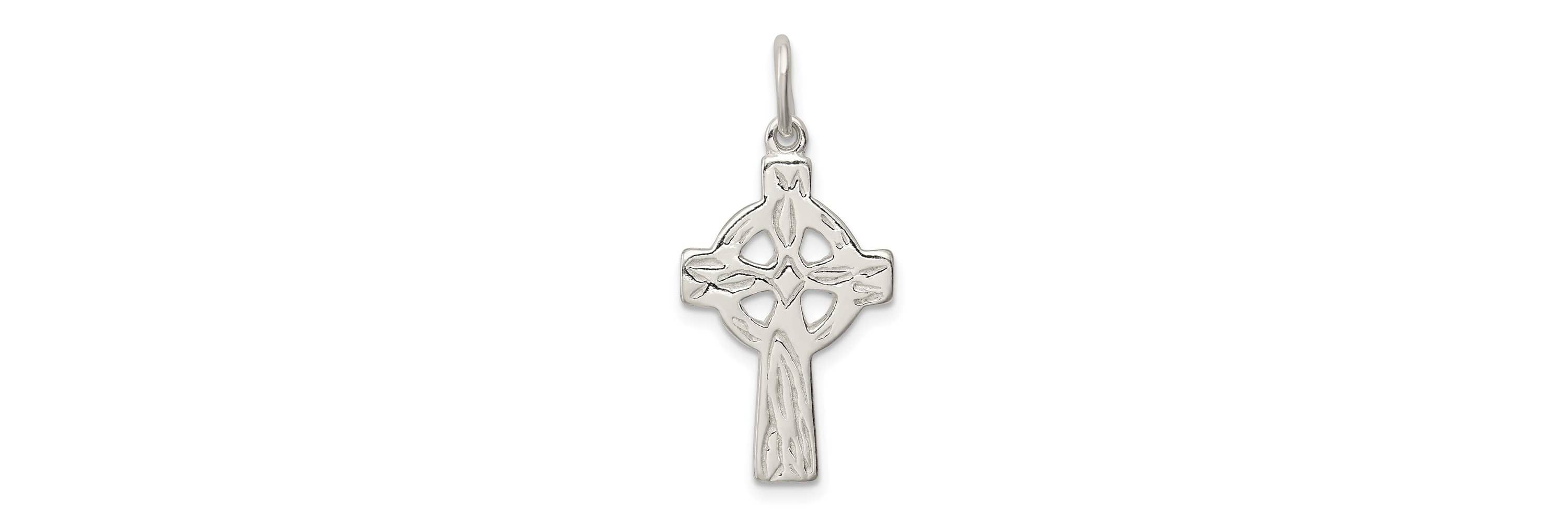 Sterling Silver Celtic Cross Charm
