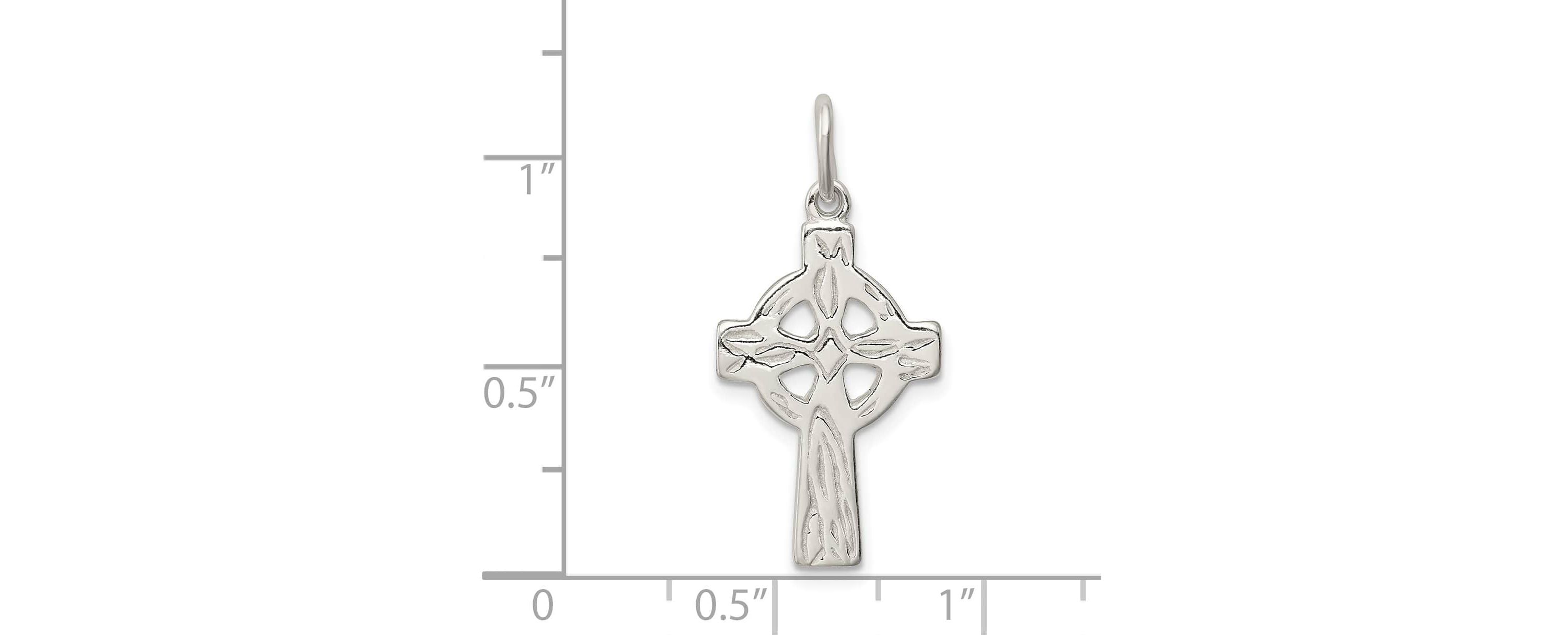 Sterling Silver Celtic Cross Charm