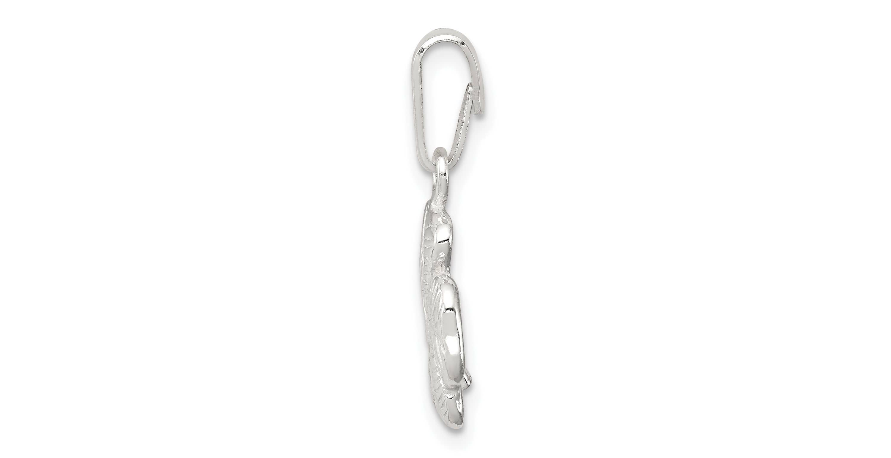 Sterling Silver 4-leaf Clover Charm