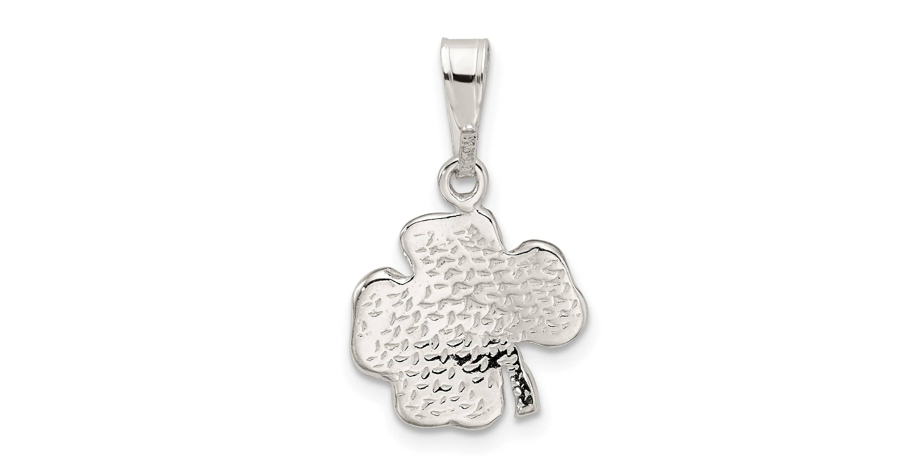 Sterling Silver 4-leaf Clover Charm