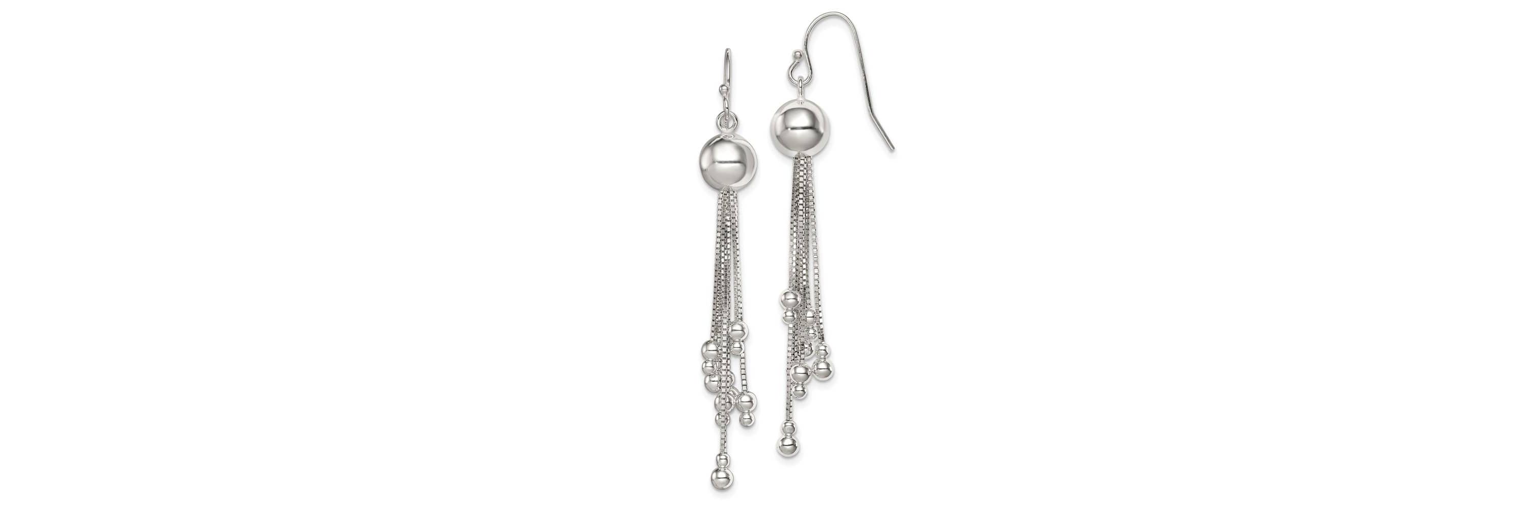 Sterling Silver Shepherd Hook Earrings