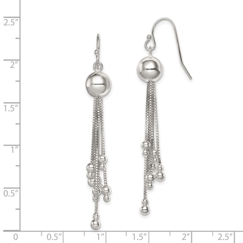 Sterling Silver Shepherd Hook Earrings
