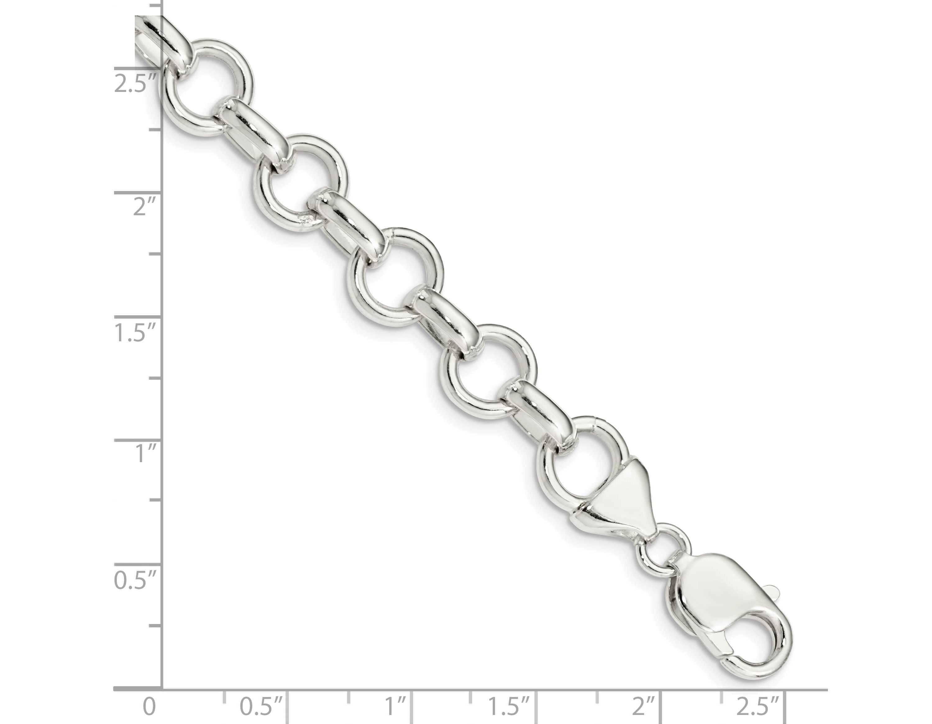 Sterling Silver Link Bracelet
