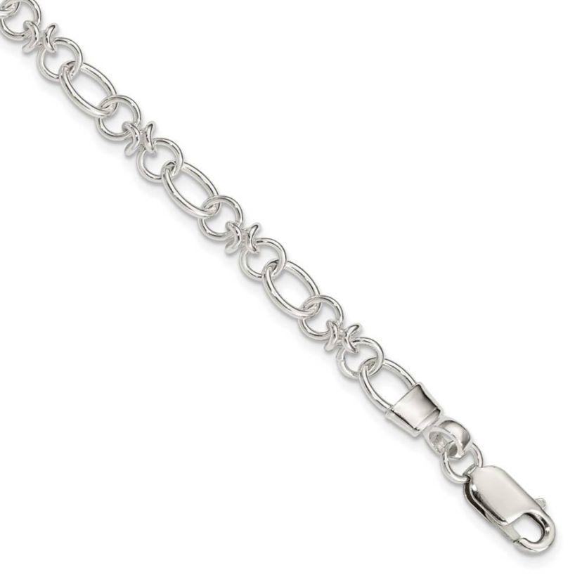 Sterling Silver Fancy Bracelet