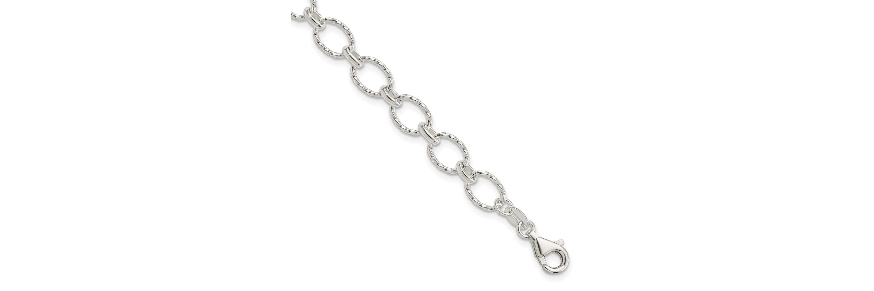 Sterling Silver Fancy Bracelet