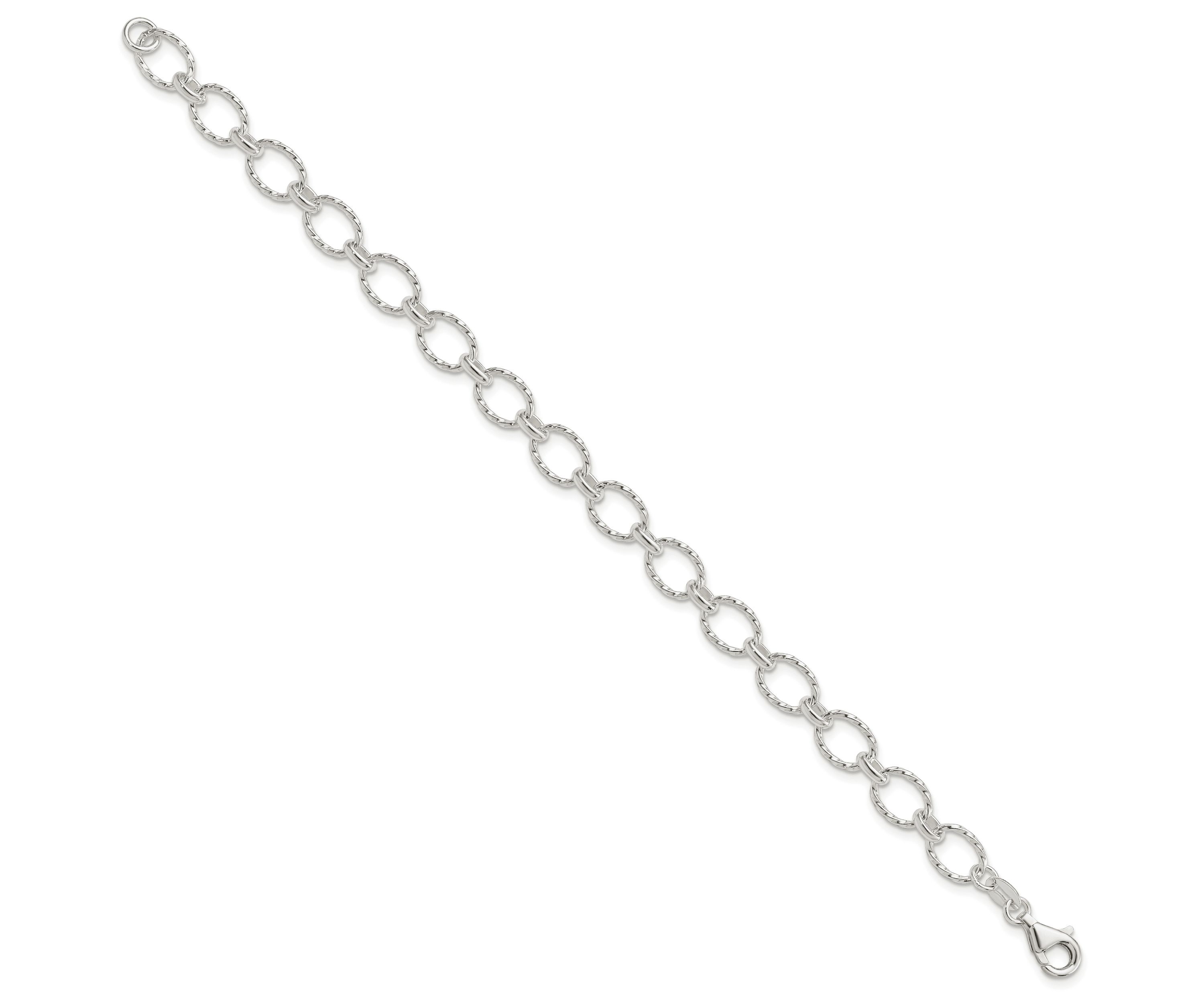 Sterling Silver Fancy Bracelet
