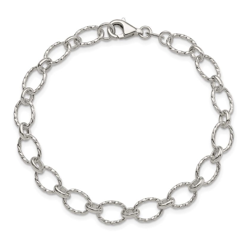 Sterling Silver Fancy Bracelet
