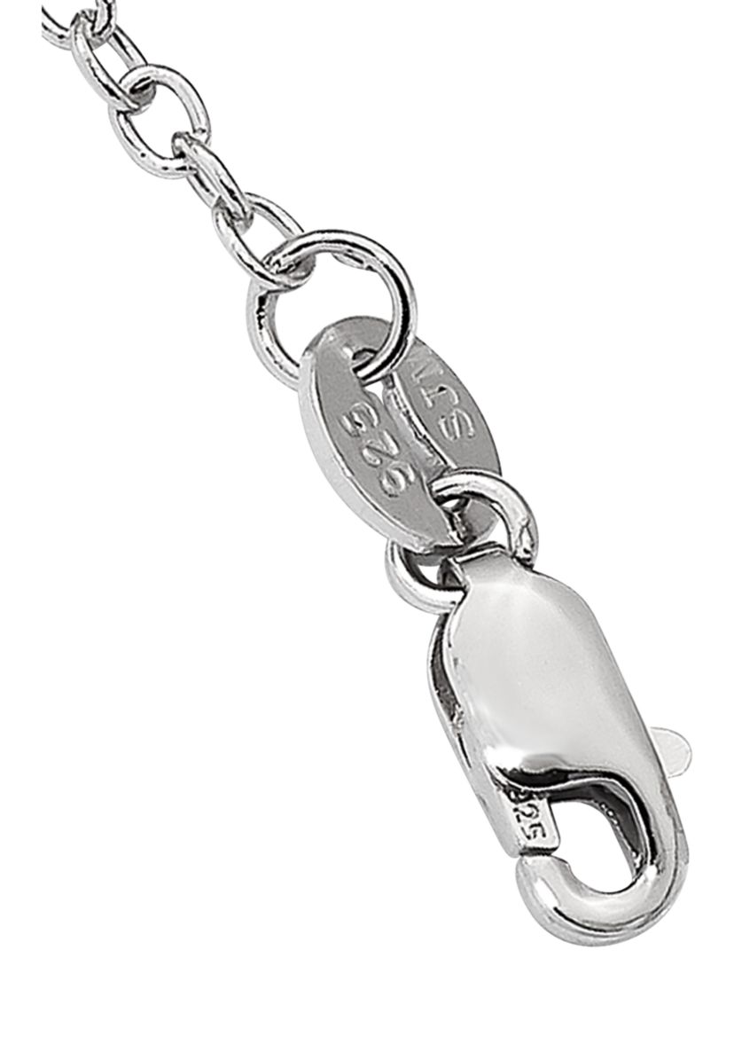 1.13 ct. t.w. Amethyst, 3/4 ct. t.w. White Topaz and 1/10 ct. t.w. Diamond 17-Inch Necklace in Sterling Silver and 14K Gold Accent