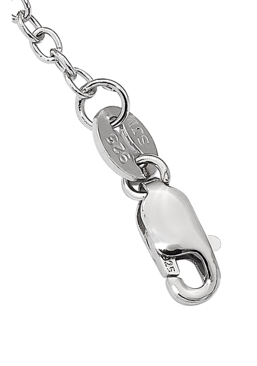 1.91 ct. t.w. Green Quartz and 1/10 ct. t.w. Diamond 17-Inch Necklace in Sterling Silver and 14K Gold Accent