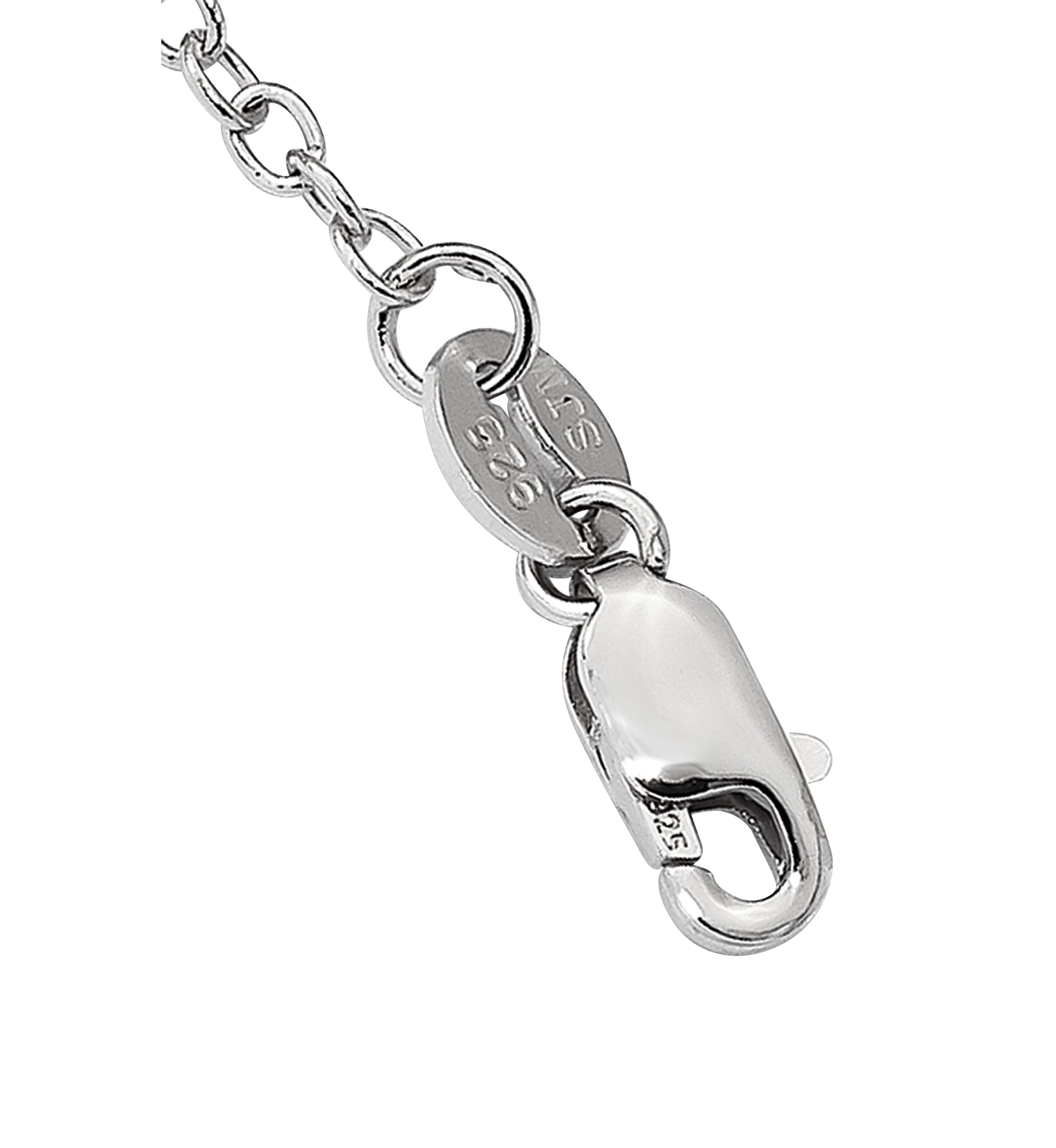 1 ct. t.w. Amethyst and 1/10 ct. t.w. Diamond Elephant 17-Inch Necklace in Sterling Silver and 14K Gold Accent
