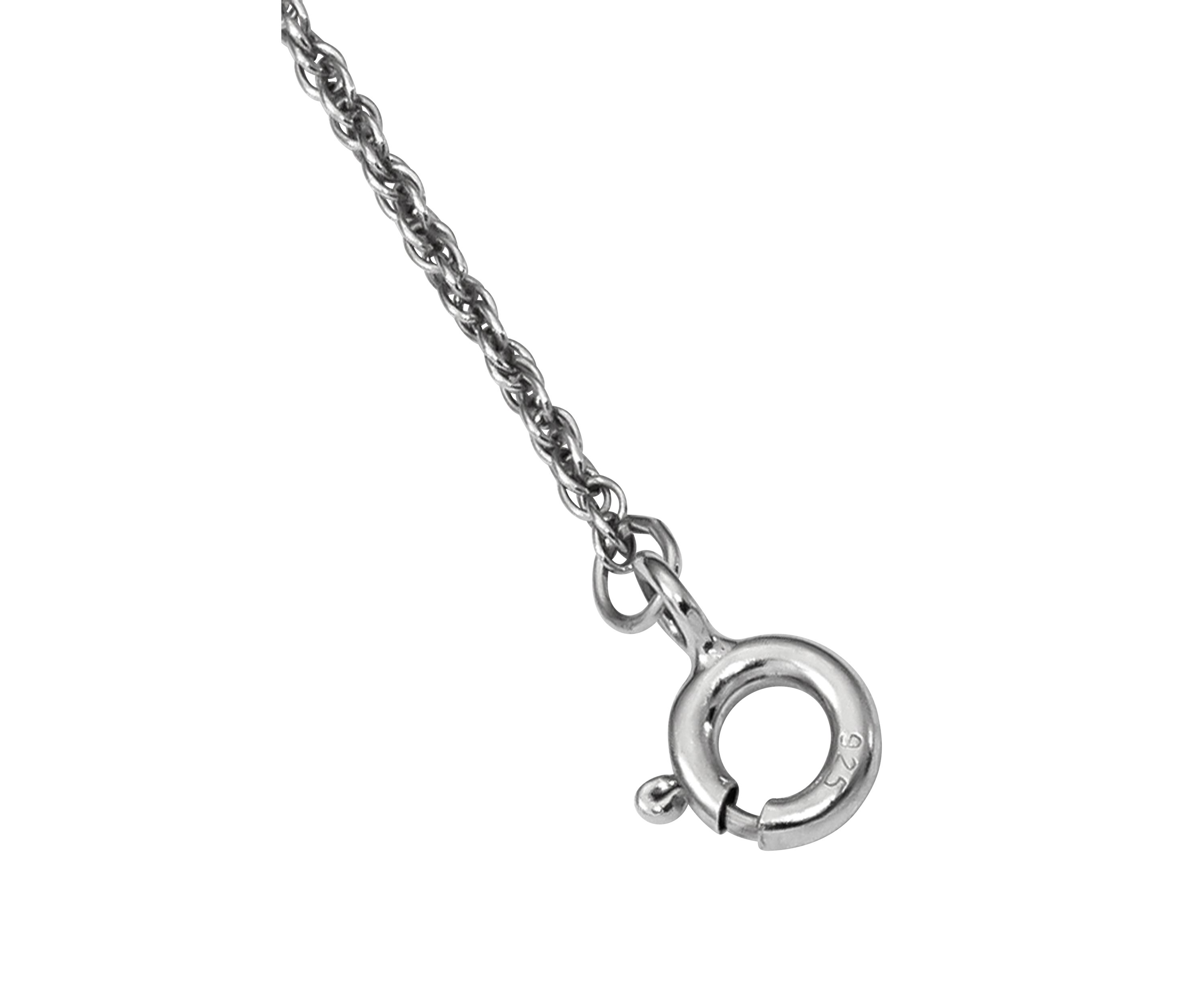 1.38 ct. t.w. Garnet Pendant with Necklace in Rhodium-plated Sterling Silver