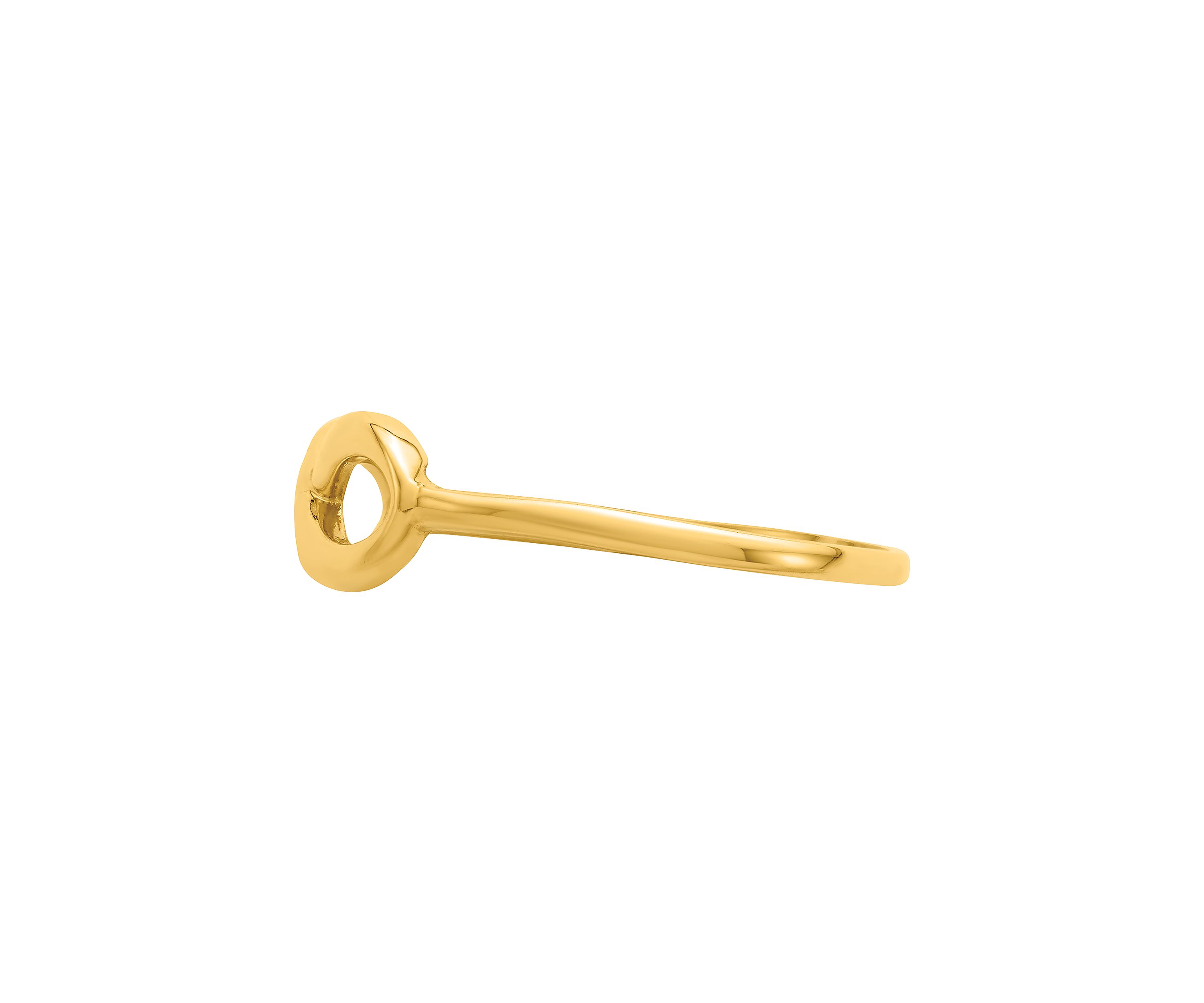 14K Yellow Gold Infinity Ring