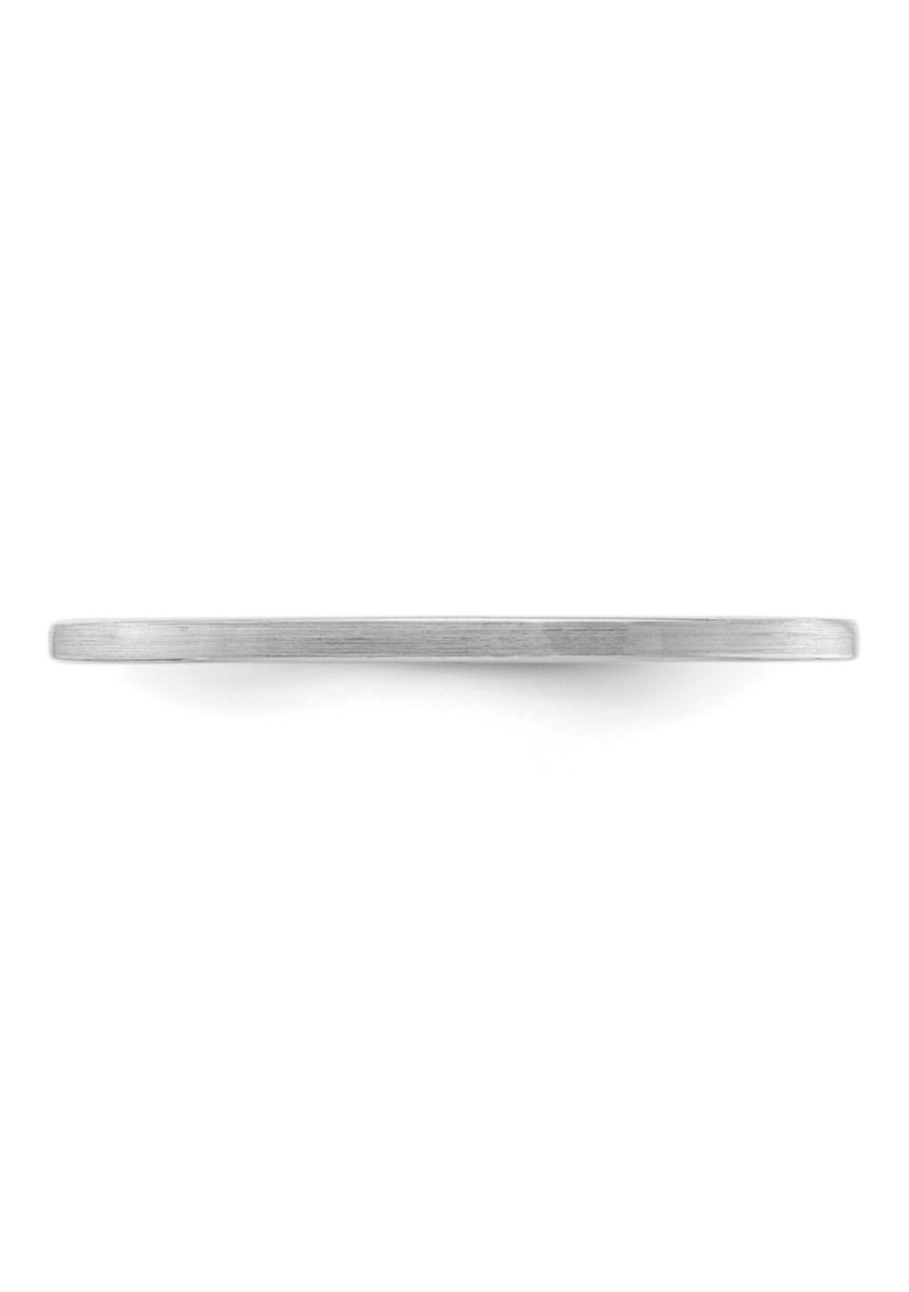 14K Gold 1.2mm Flat Satin Stackable Band