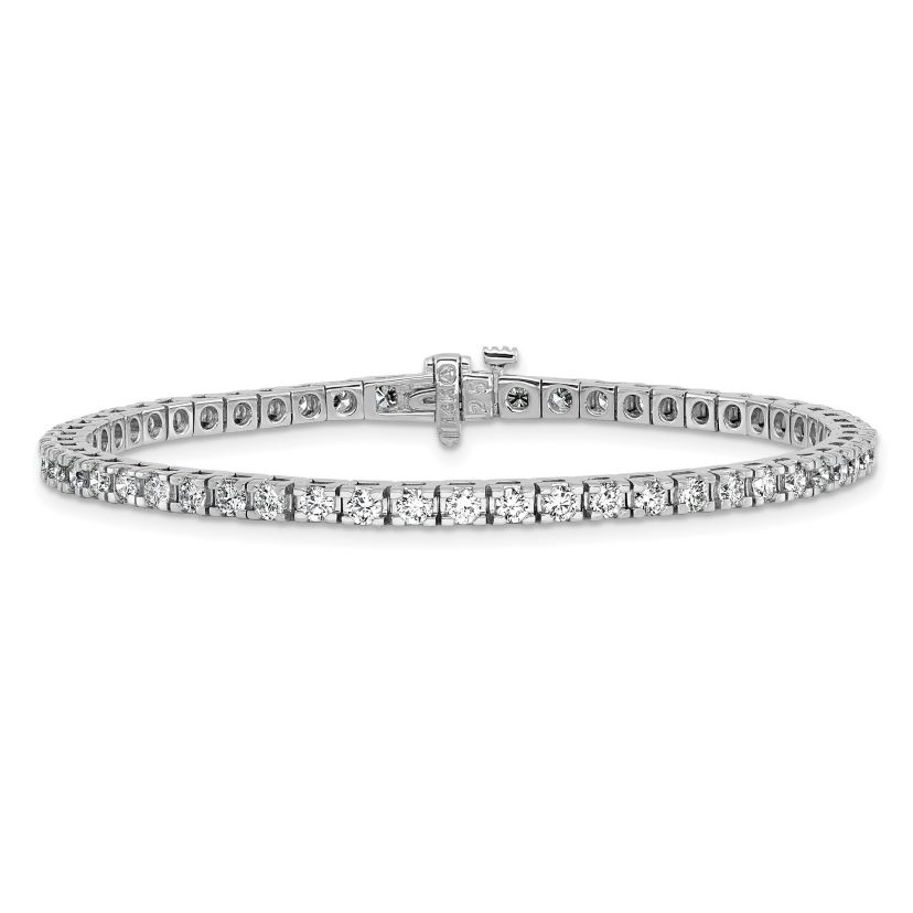 Lab Created 2.86 ct. t.w. Lab Grown Diamond Tennis Bracelet in 14K White Gold