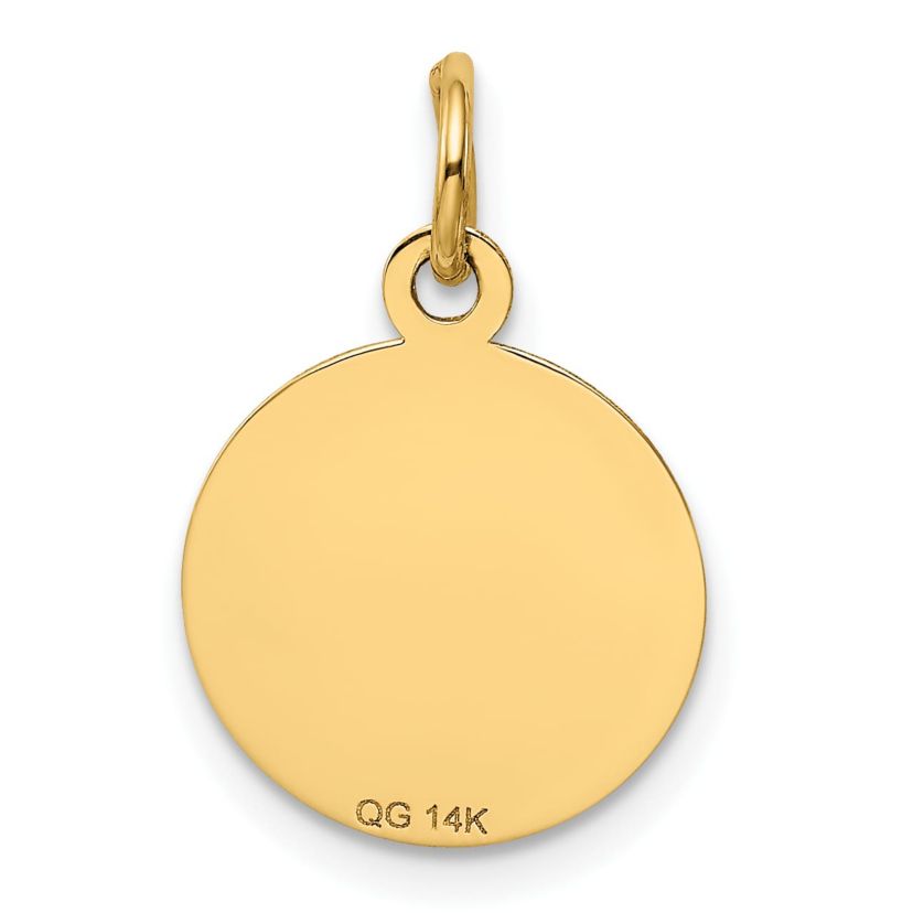 14K Yellow Gold GRADUATION DAY Charm