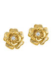 1/10 ct. t.w. Lab Grown Diamond Post Earrings in 14K Yellow Gold