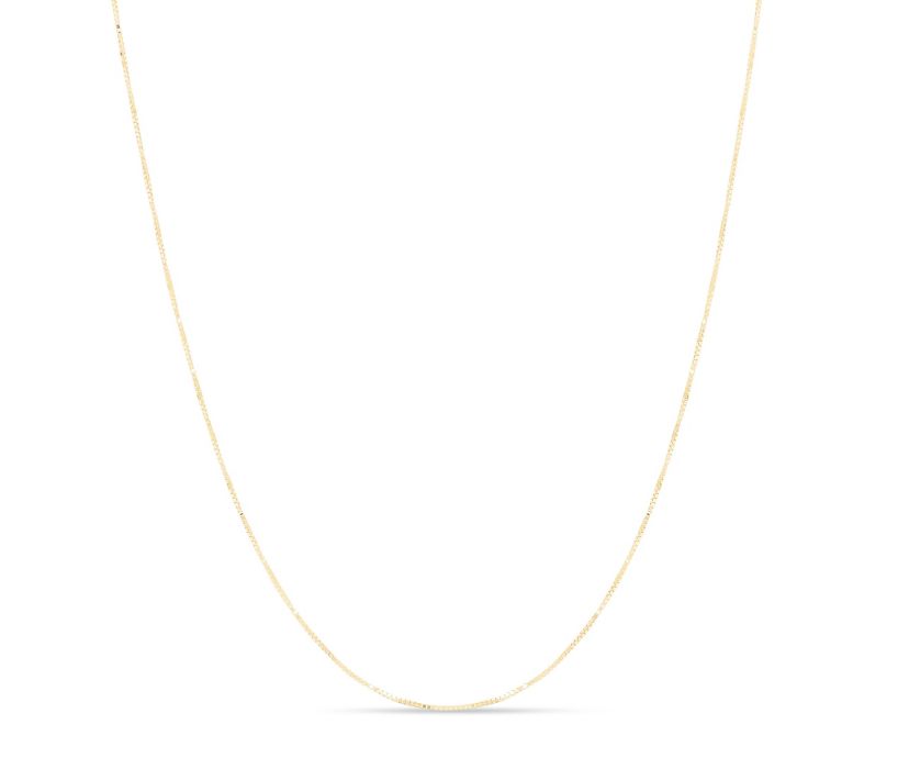 10K Yellow Gold Classic Box Chain