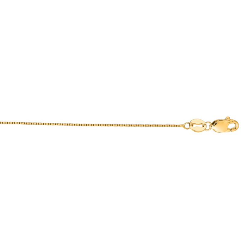10K Yellow Gold Classic Box Chain