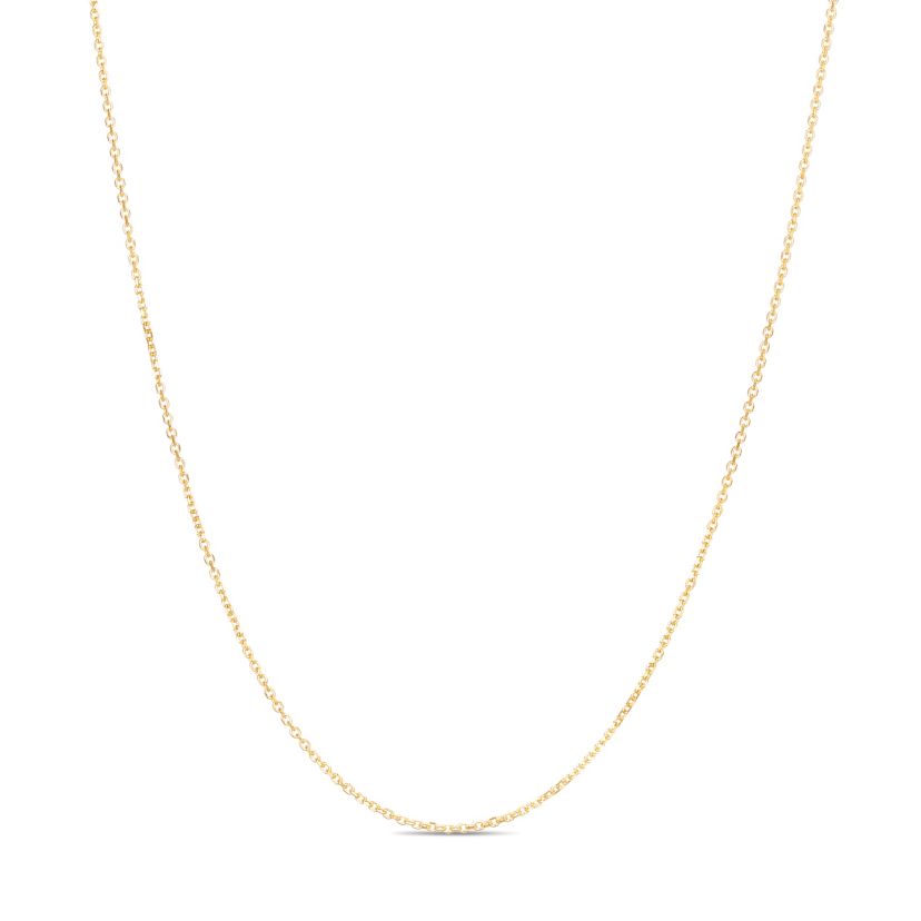 10K Yellow Gold Classic DC Cable Chain