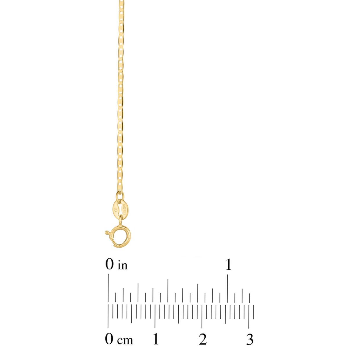 10K Yellow Gold Mariner Bracelet