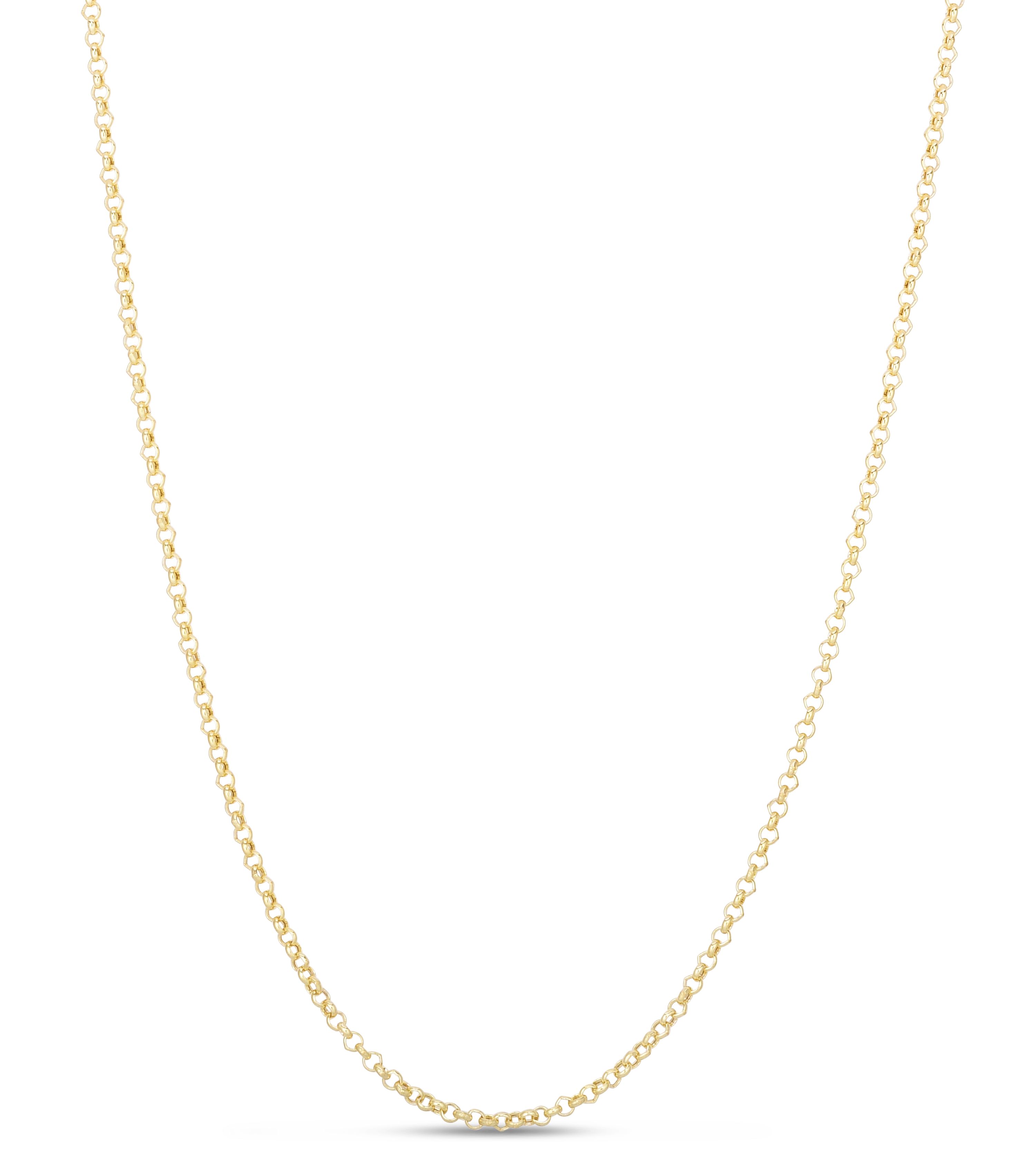 10K Yellow Gold Rolo Chain