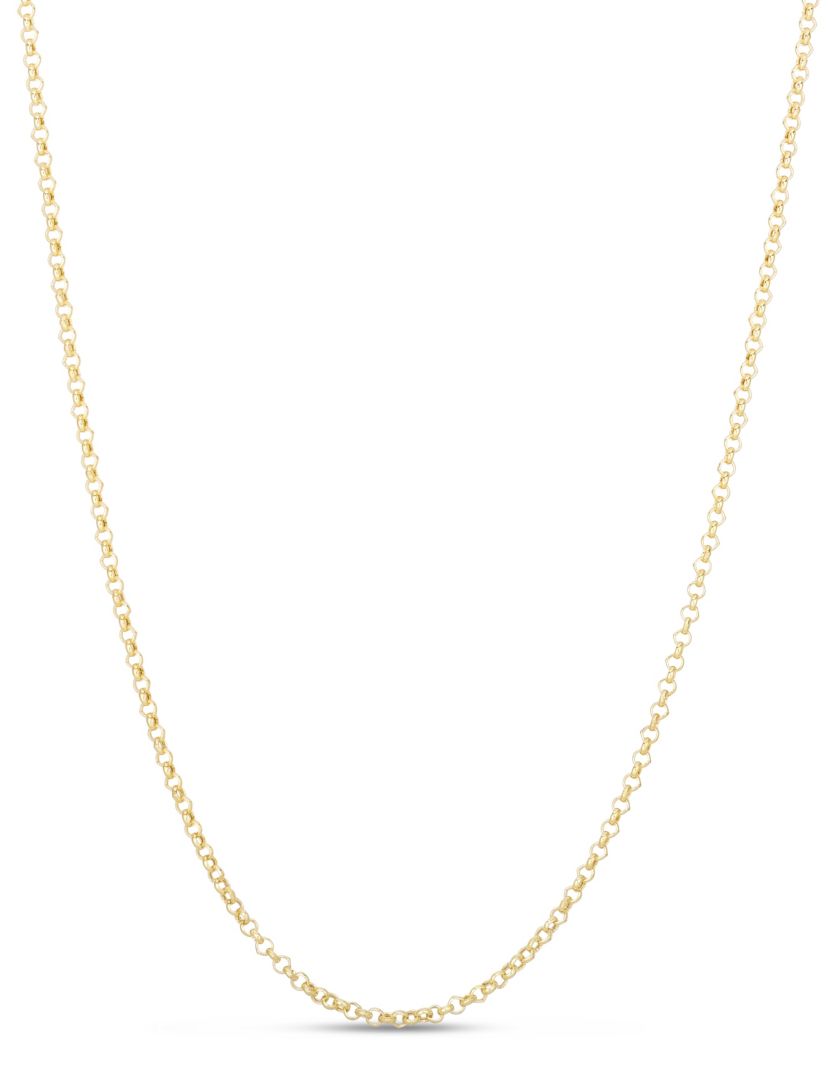 10K Yellow Gold Rolo Chain