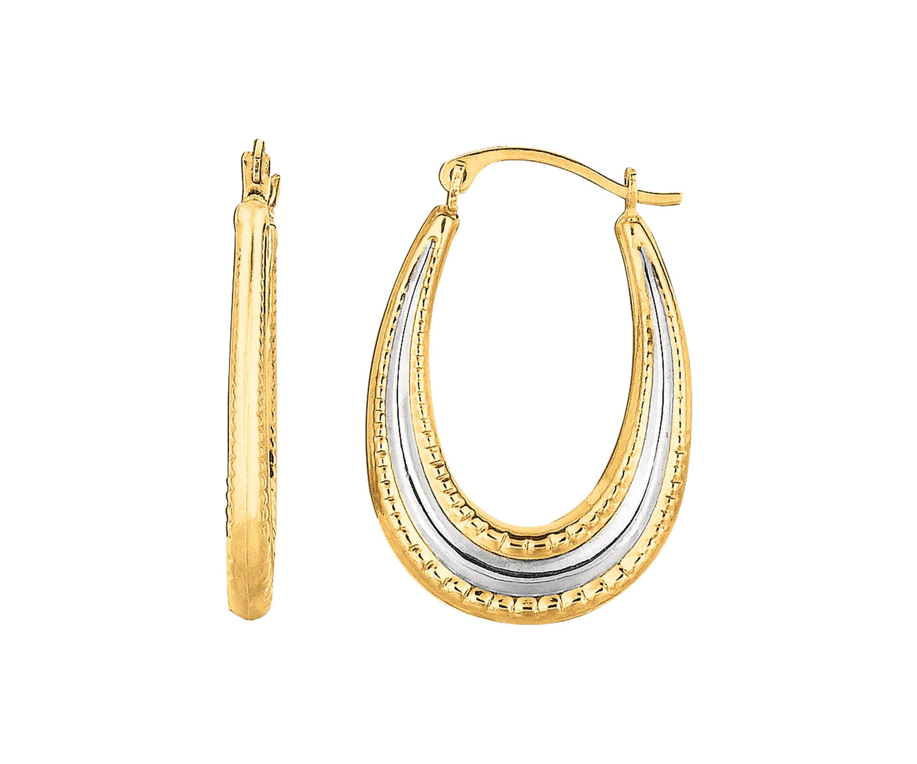 10Ky Hoop Earring