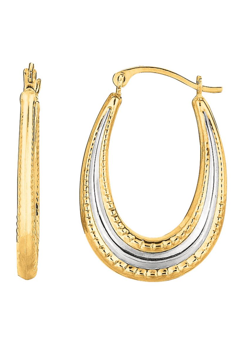 10Ky Hoop Earring