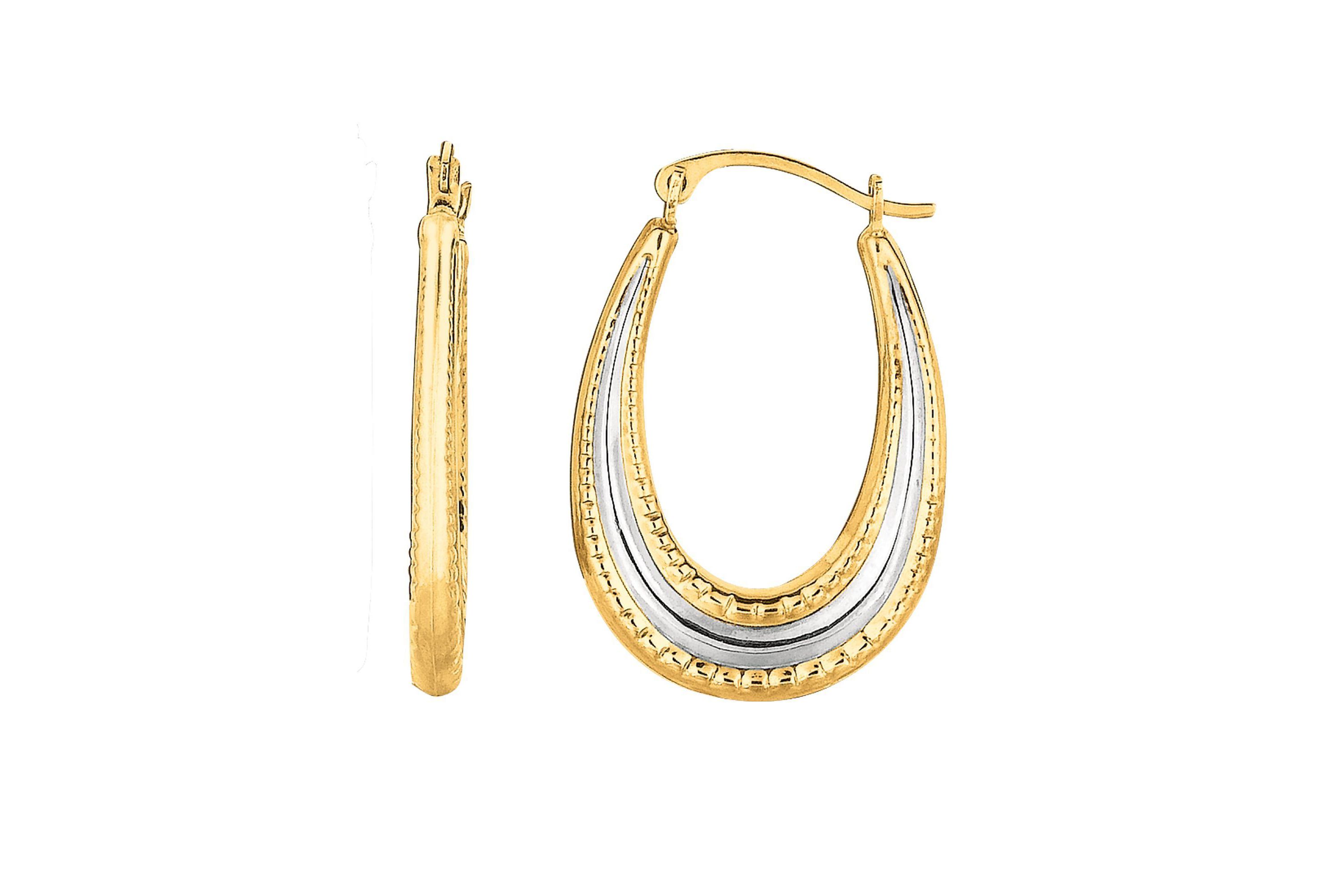 10Ky Hoop Earring