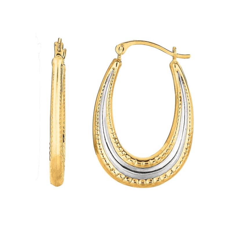 10Ky Hoop Earring