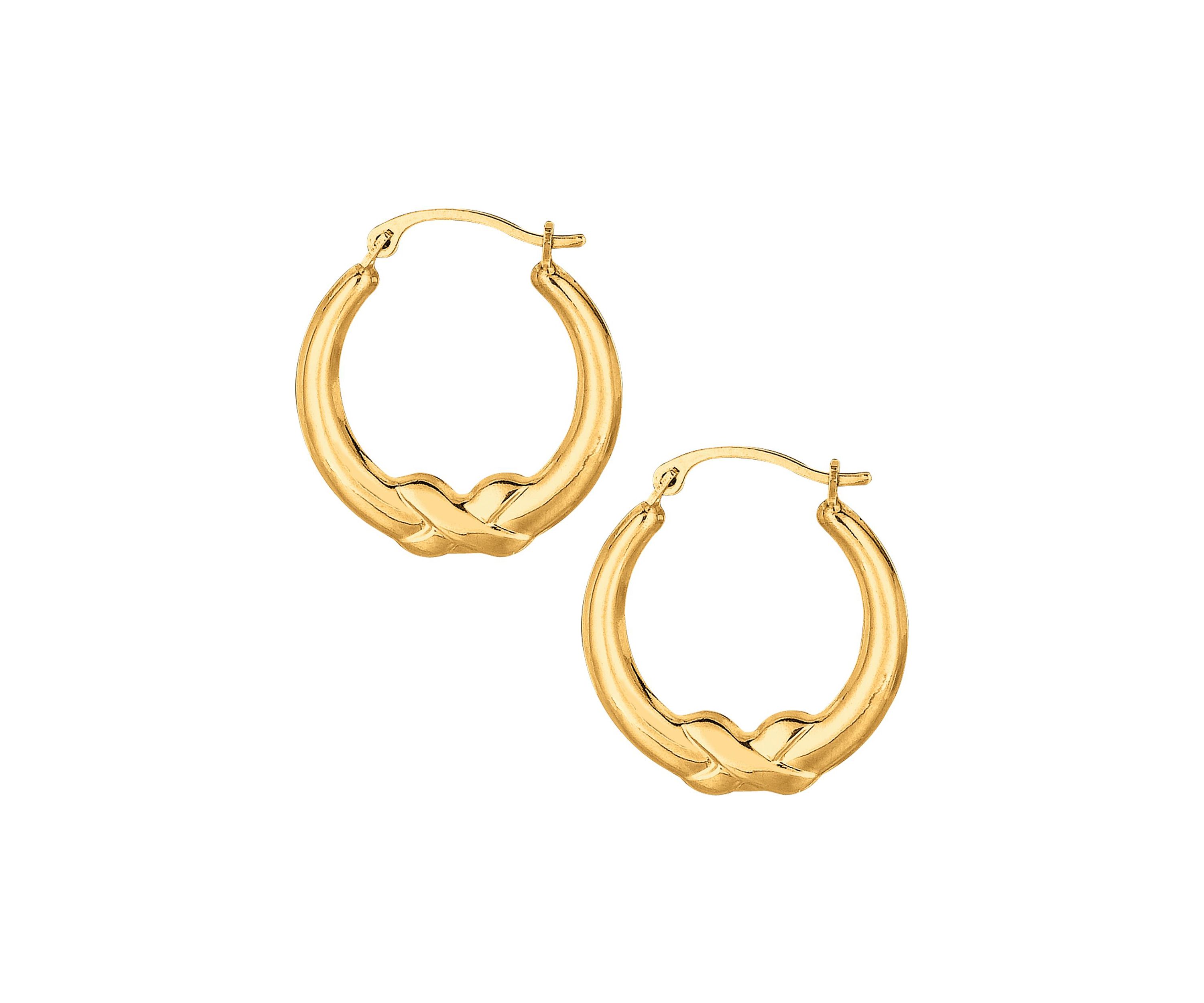 10Ky Hoop Earring