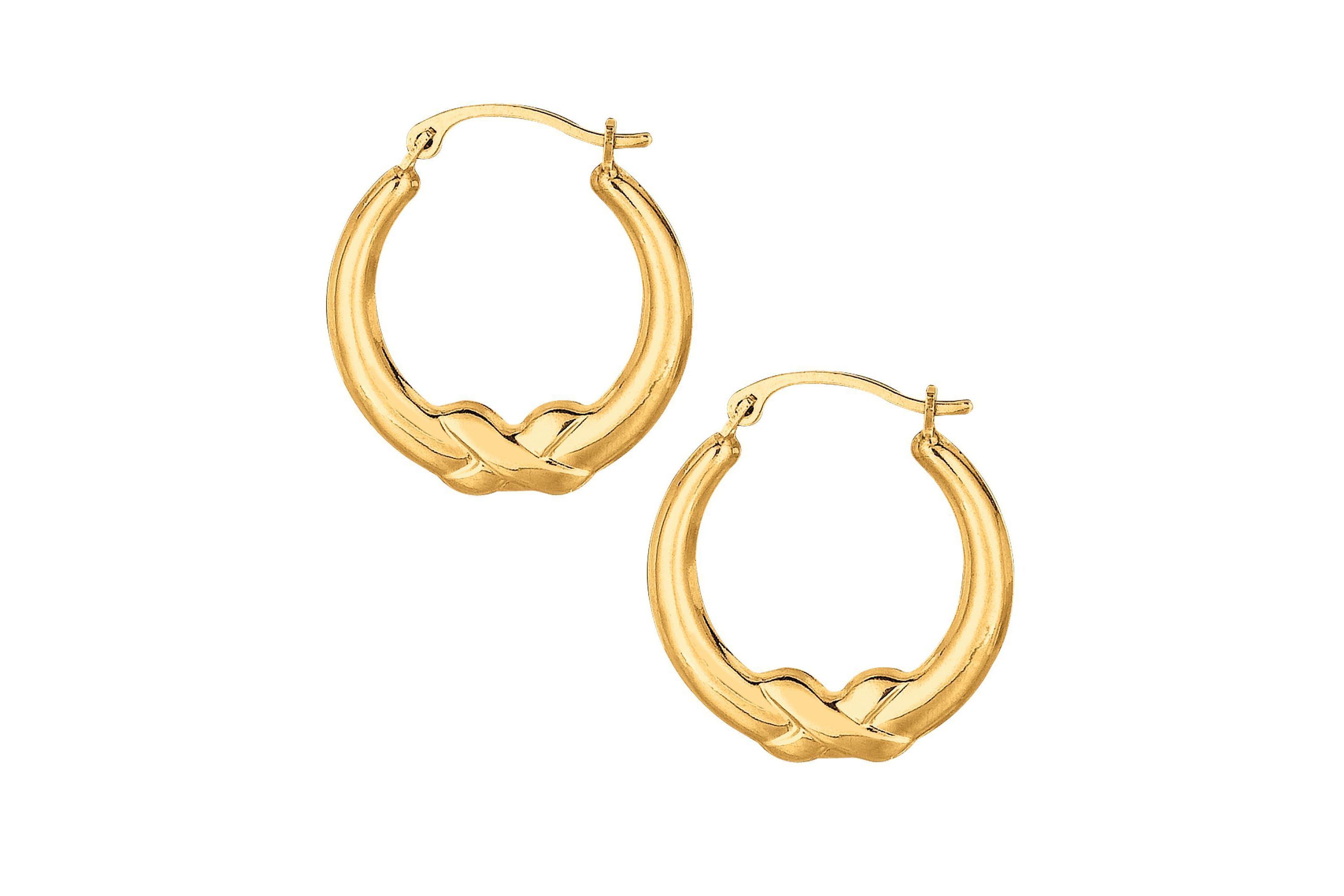 10Ky Hoop Earring
