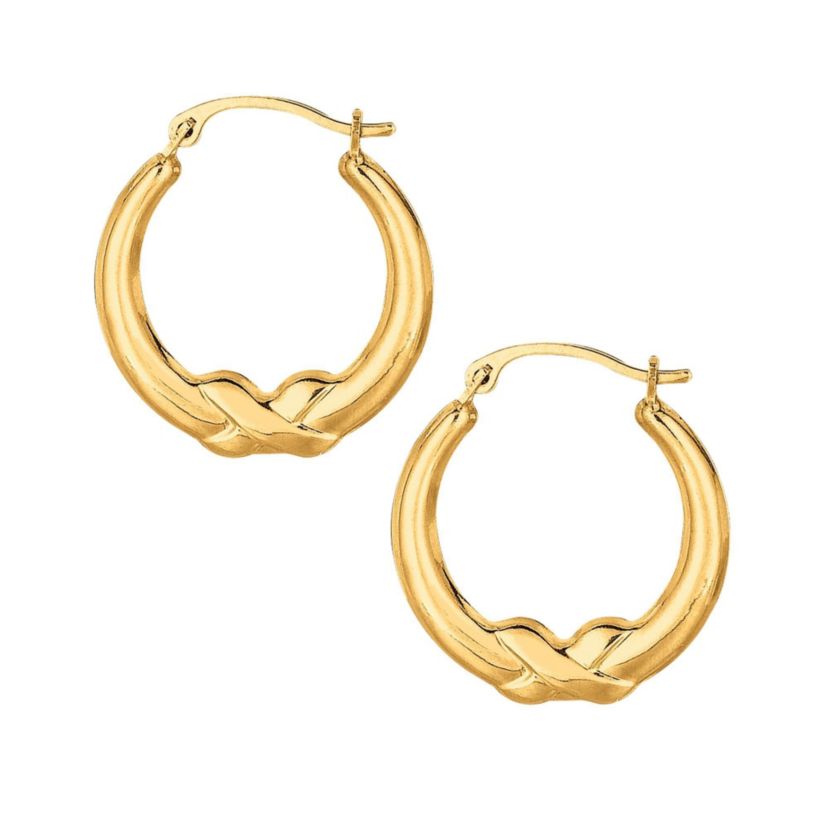 10Ky Hoop Earring