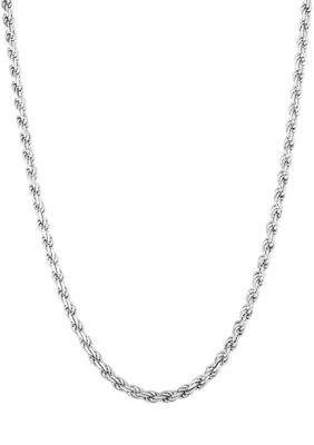 Nike Sterling Silver Ball Chain Necklace 